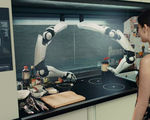 Video meet moley the spectral robotic arms that can cook and clean for you