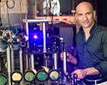 Lab created analogue black hole detects hawking radiation
