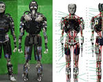 Sweating robots efficiently cools itself like human