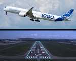 Airbus a350 1000 autonomous airplane